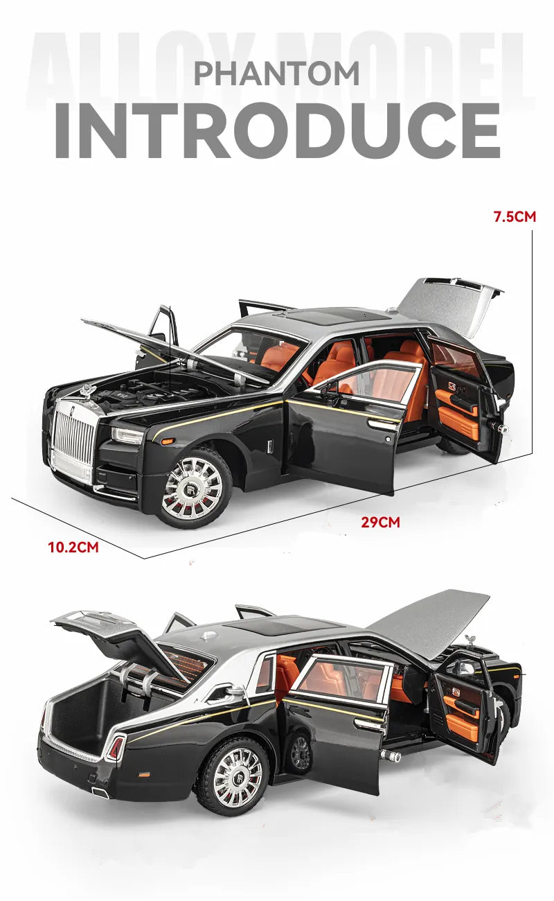 1/18 Rolls-Royce Phantom Alloy Luxy Car Model